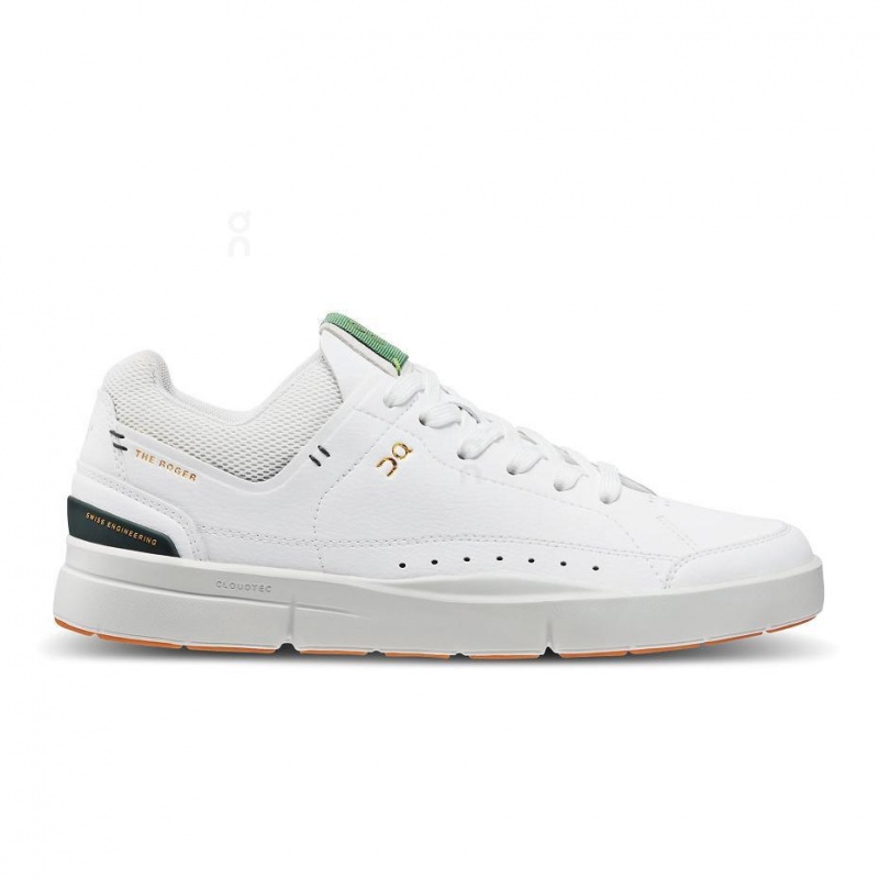 White / Green On THE ROGER Centre Court Men\'s Sneakers | USA_ON8348