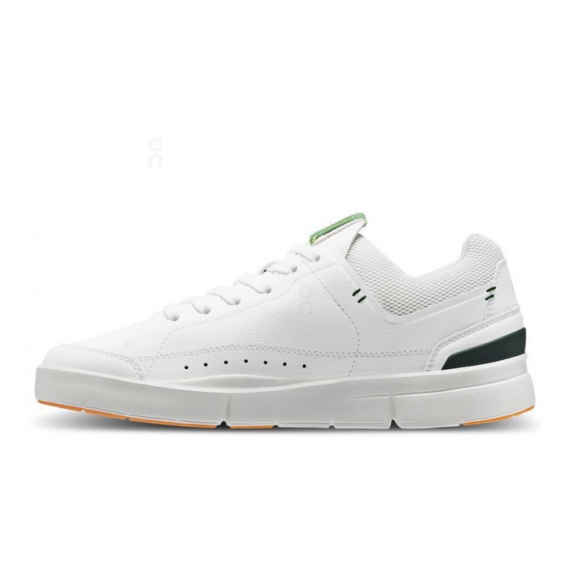 White / Green On THE ROGER Centre Court Women's Sneakers | USA_ON8782