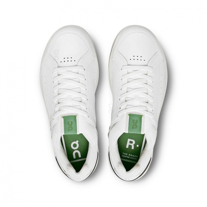 White / Green On THE ROGER Centre Court Women's Sneakers | USA_ON8782
