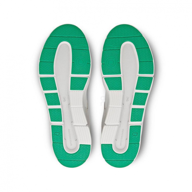 White / Green On THE ROGER Clubhouse Men's Sneakers | USA_ON9094