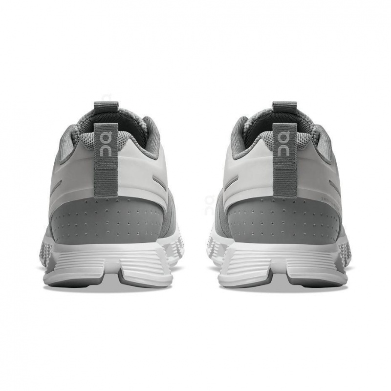 White / Grey On Cloud 5 Terry Women's Sneakers | USA_ON8482