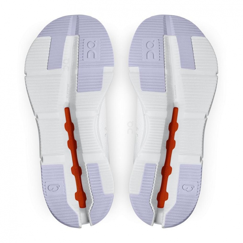 White / Grey On Cloudnova Women's Sneakers | USA_ON8222