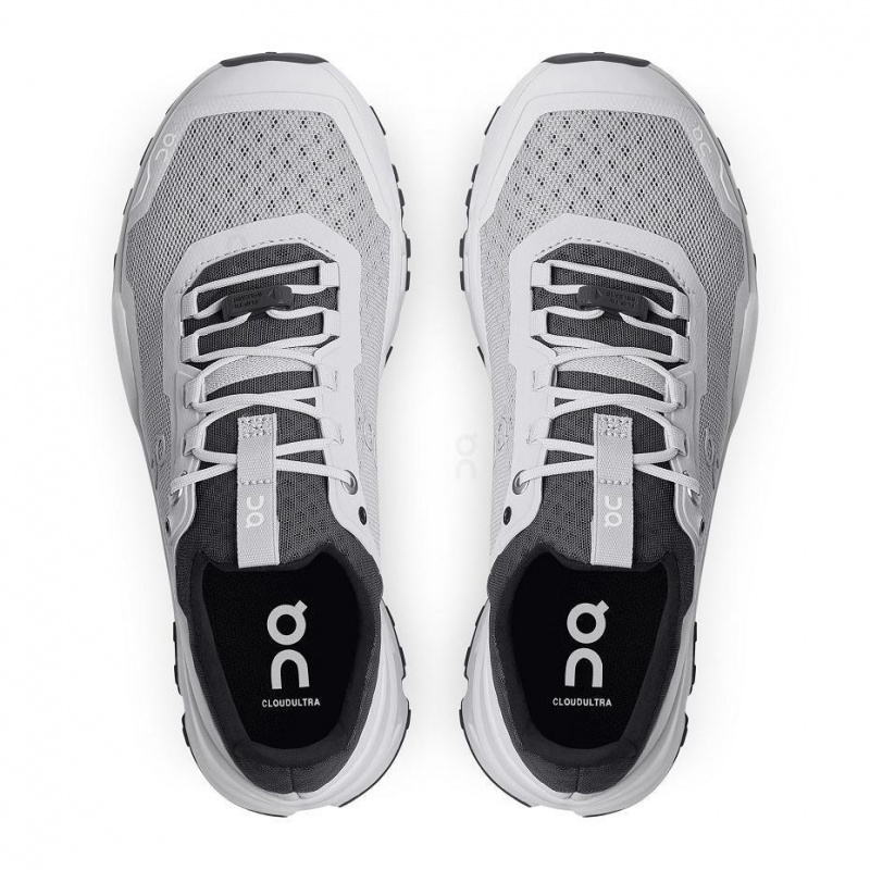 White / Grey On Cloudultra Women's Trail Running Shoes | USA_ON8400