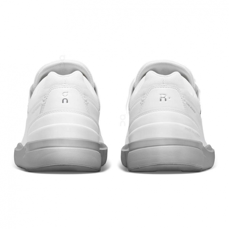 White / Grey On THE ROGER Advantage Men's Sneakers | USA_ON9072