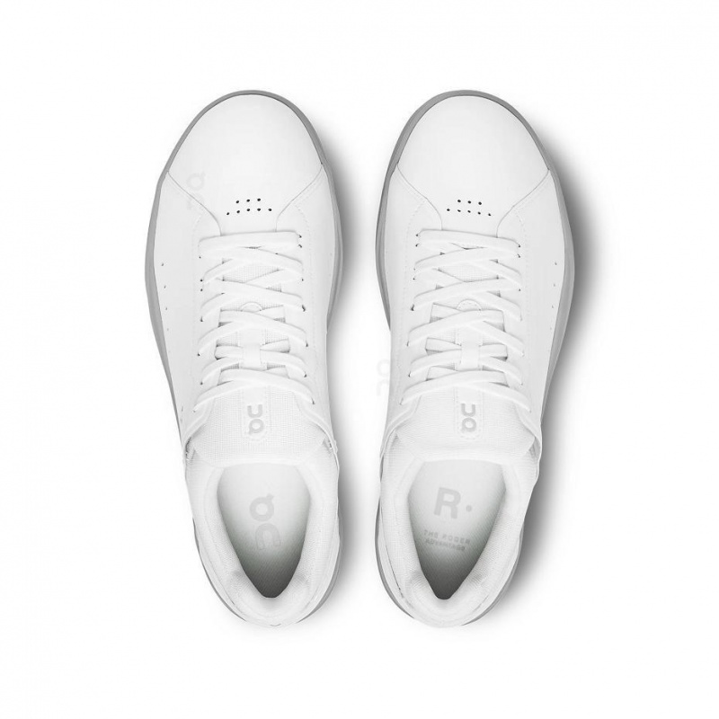 White / Grey On THE ROGER Advantage Men's Sneakers | USA_ON9072