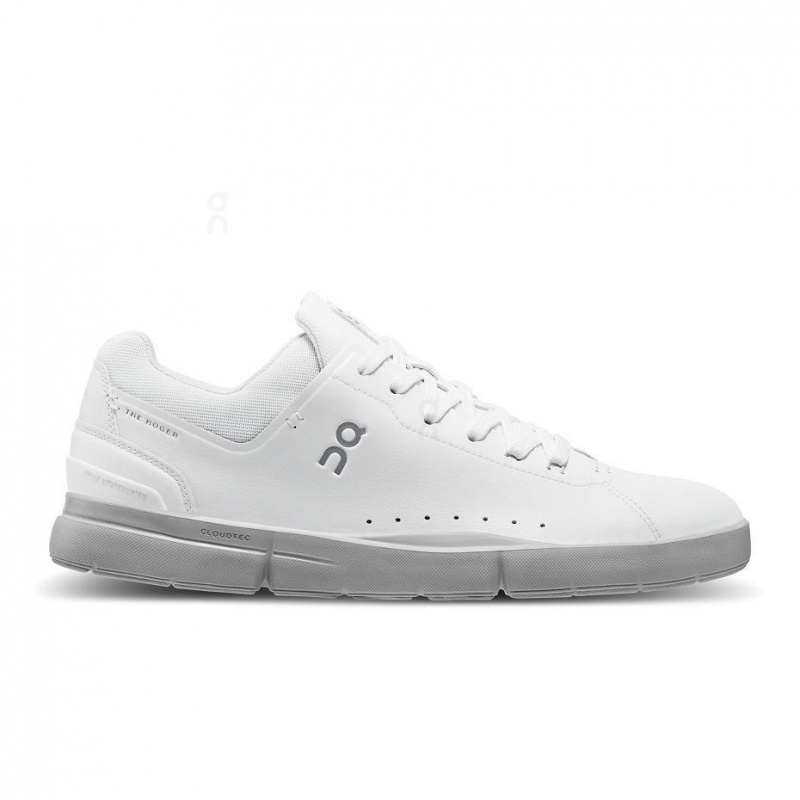 White / Grey On THE ROGER Advantage Men\'s Sneakers | USA_ON9072