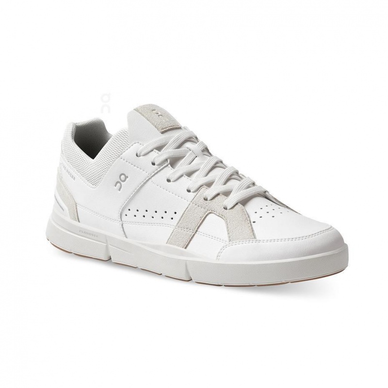 White / Grey On THE ROGER Clubhouse Men's Sneakers | USA_ON8715
