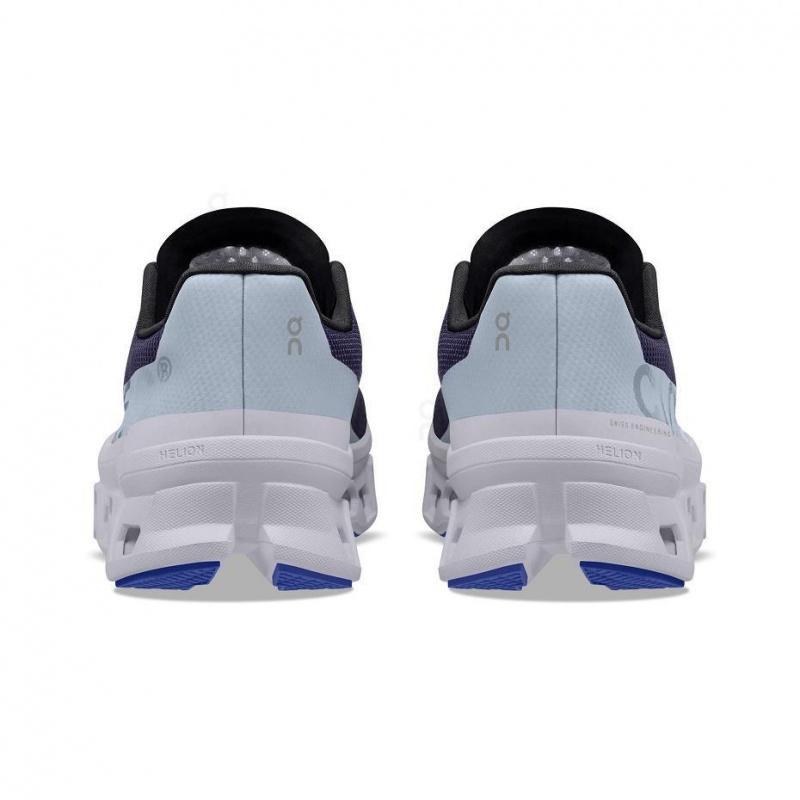 White / Navy On Cloudmonster Women's Road Running Shoes | USA_ON8754