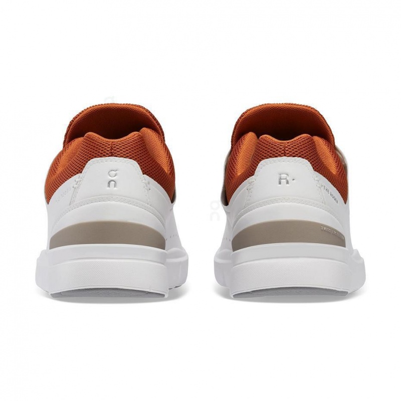 White / Orange On THE ROGER Advantage Men's Sneakers | USA_ON8739