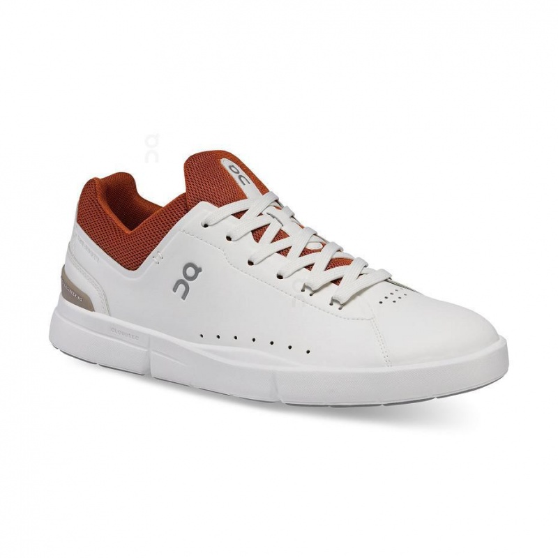 White / Orange On THE ROGER Advantage Men's Sneakers | USA_ON8739