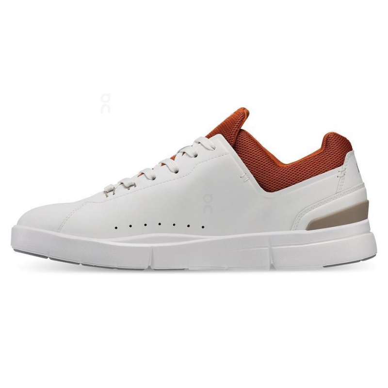 White / Orange On THE ROGER Advantage Men's Sneakers | USA_ON8739