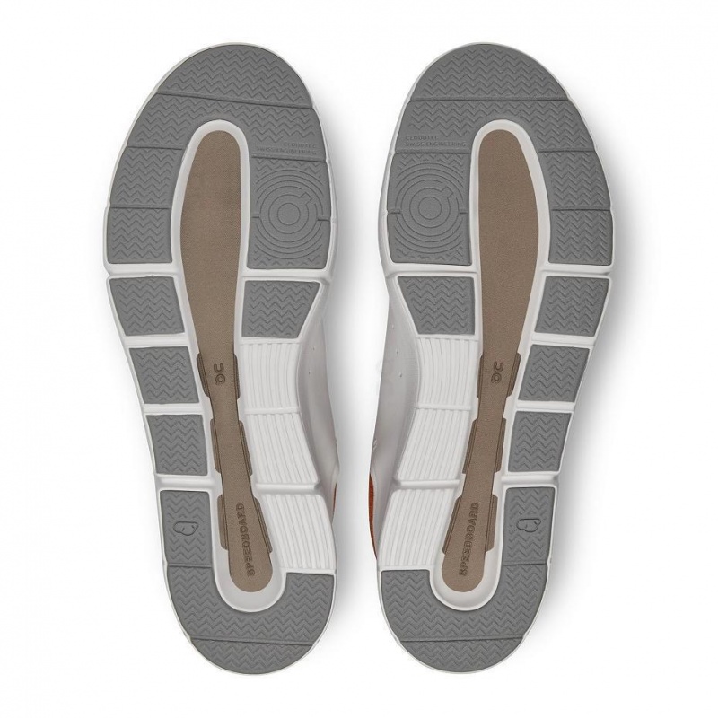 White / Orange On THE ROGER Advantage Men's Sneakers | USA_ON8739