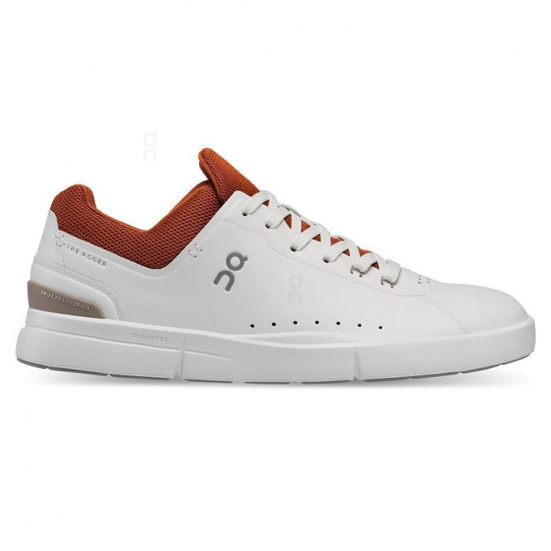White / Orange On THE ROGER Advantage Men\'s Sneakers | USA_ON8739