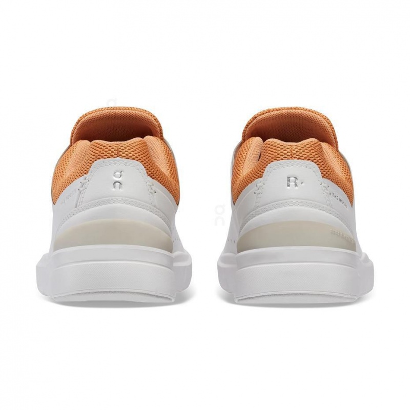 White / Orange On THE ROGER Advantage Women's Sneakers | USA_ON9141