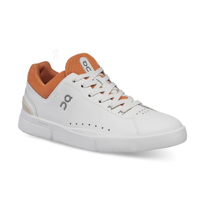 White / Orange On THE ROGER Advantage Women's Sneakers | USA_ON9141