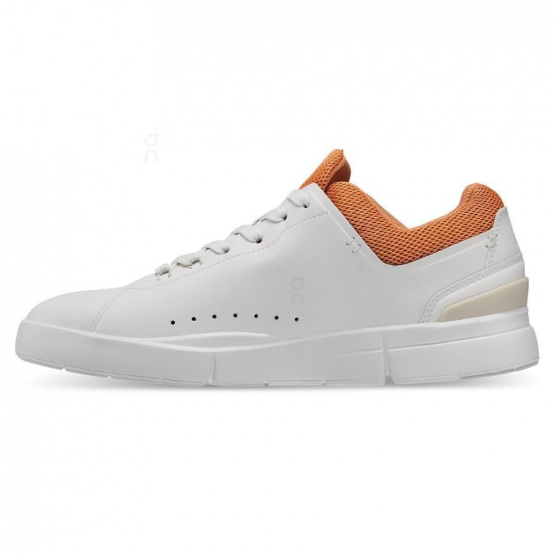 White / Orange On THE ROGER Advantage Women's Sneakers | USA_ON9141