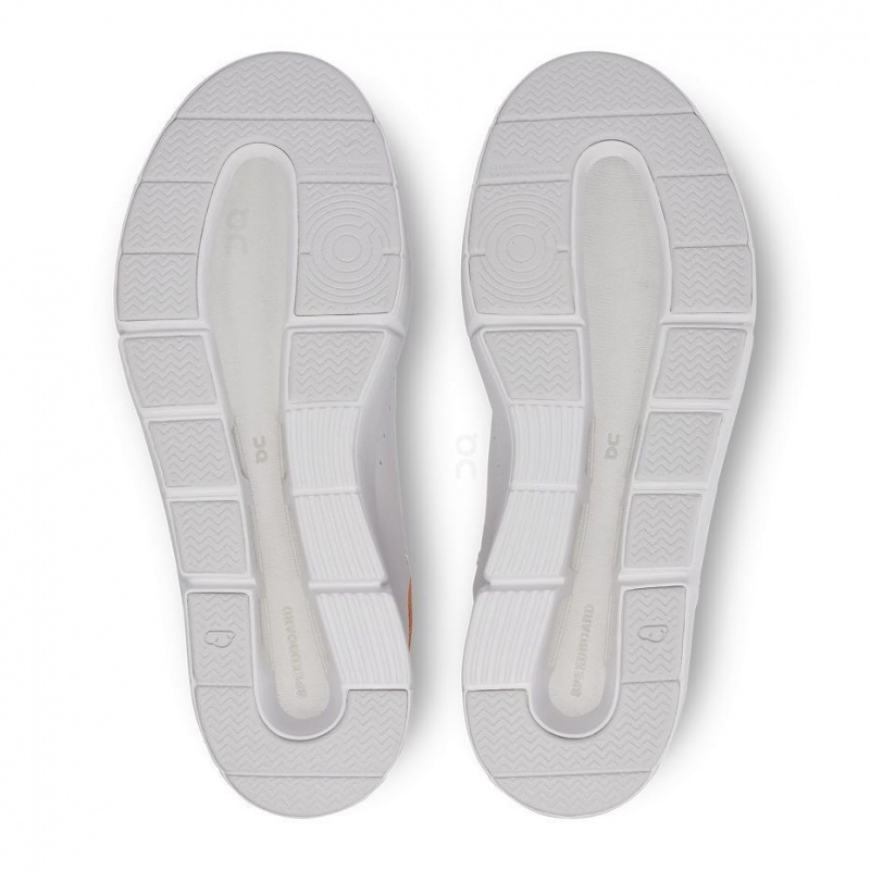 White / Orange On THE ROGER Advantage Women's Sneakers | USA_ON9141