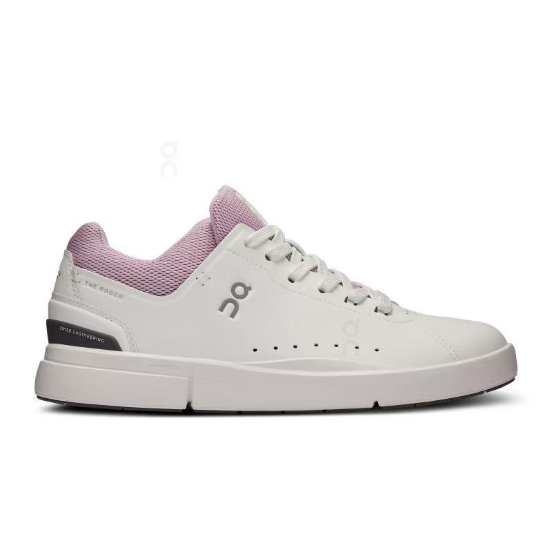 White / Pink On THE ROGER Advantage Women\'s Sneakers | USA_ON8546