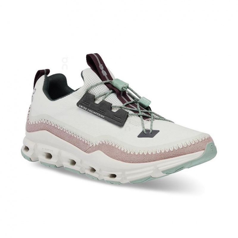 White / Rose On Cloudaway Women's Sneakers | USA_ON9150