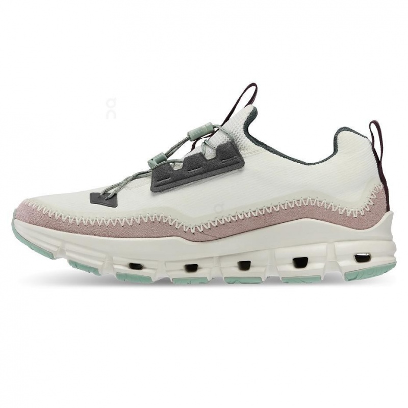 White / Rose On Cloudaway Women's Sneakers | USA_ON9150