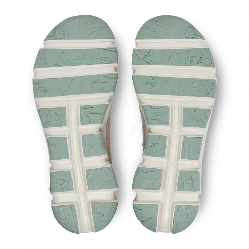 White / Rose On Cloudaway Women's Sneakers | USA_ON9150