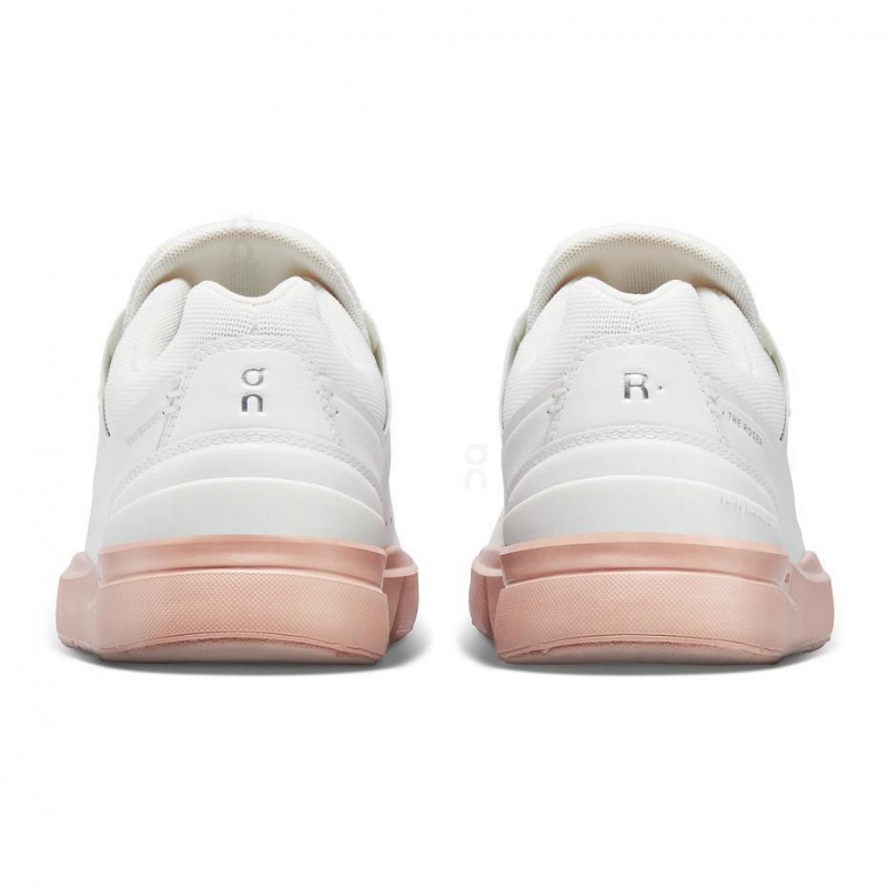 White / Rose On THE ROGER Advantage Women's Sneakers | USA_ON9034