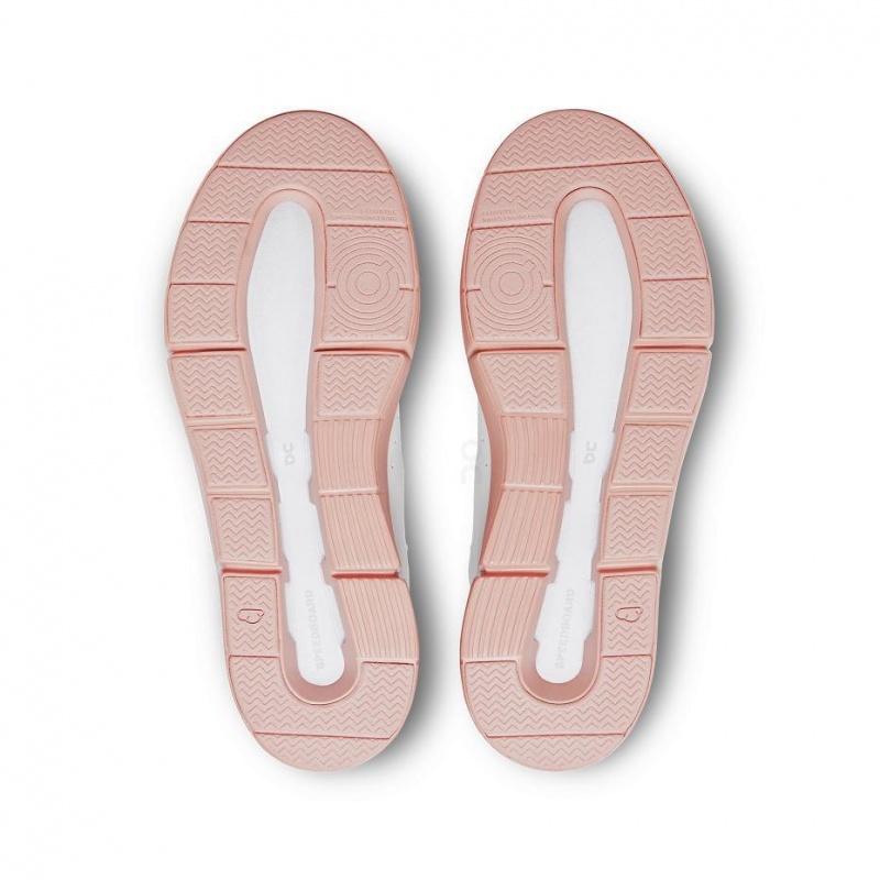 White / Rose On THE ROGER Advantage Women's Sneakers | USA_ON9034