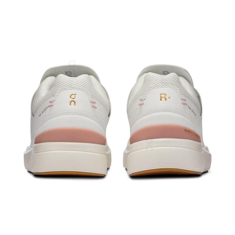 White / Rose On THE ROGER Centre Court Women's Sneakers | USA_ON8606