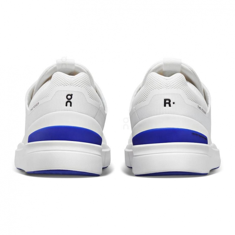 White / Royal On THE ROGER Spin Men's Sneakers | USA_ON9045