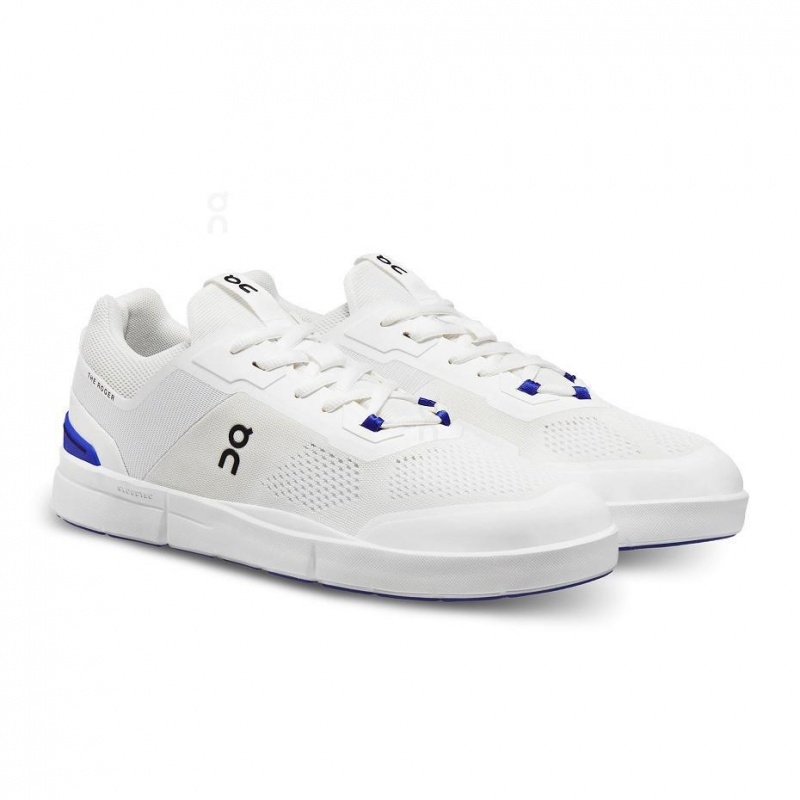 White / Royal On THE ROGER Spin Men's Sneakers | USA_ON9045