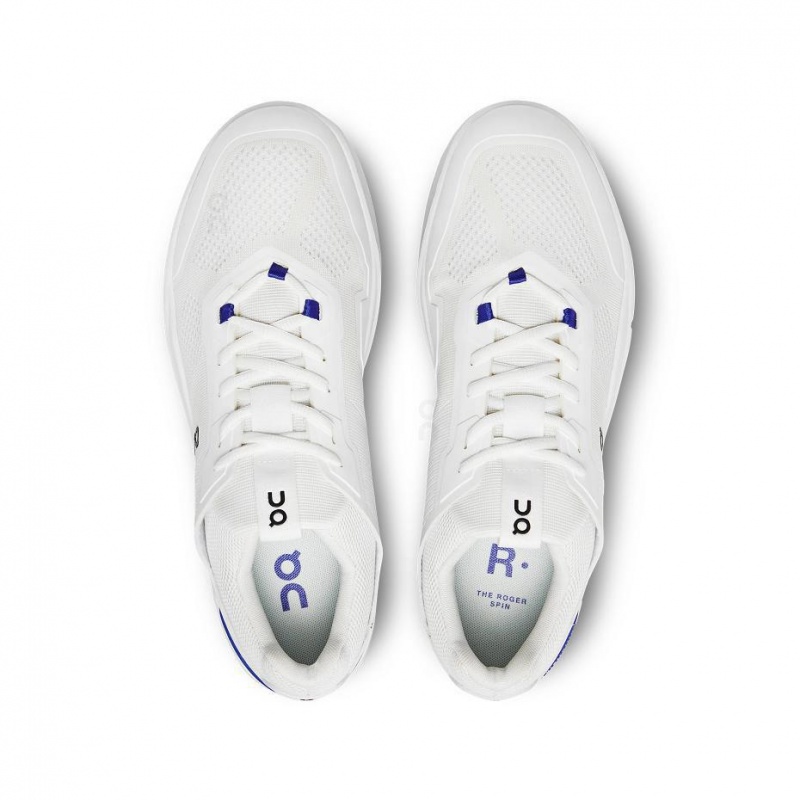 White / Royal On THE ROGER Spin Men's Sneakers | USA_ON9045
