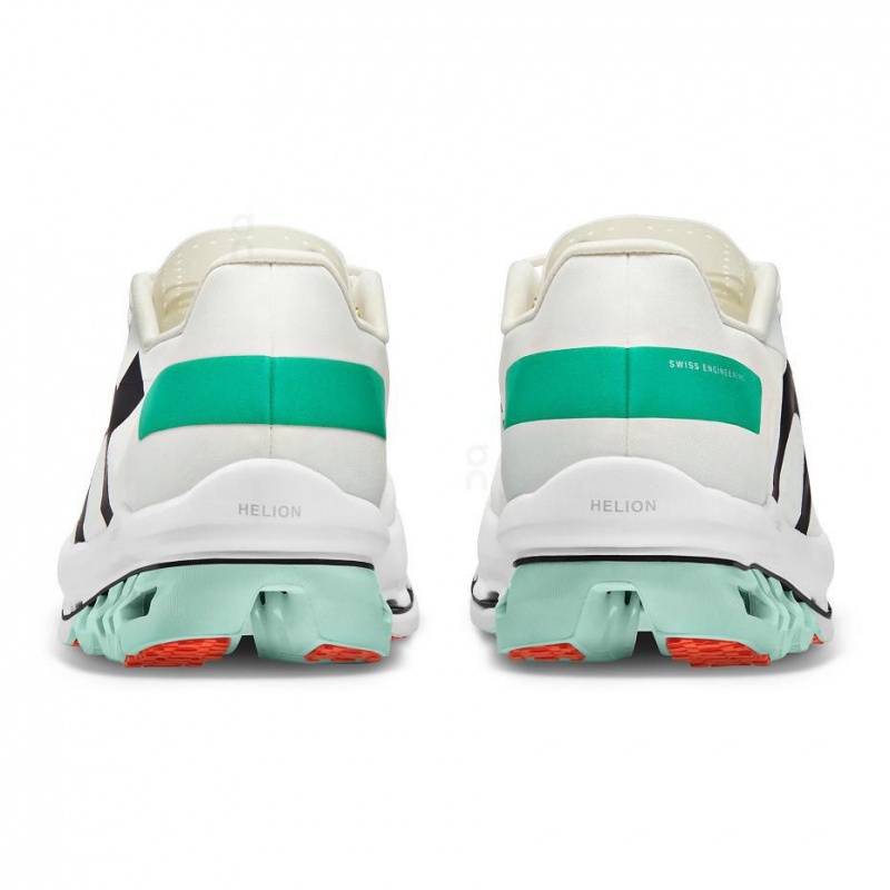 White / Turquoise On Cloudboom Echo Men's Road Running Shoes | USA_ON8071