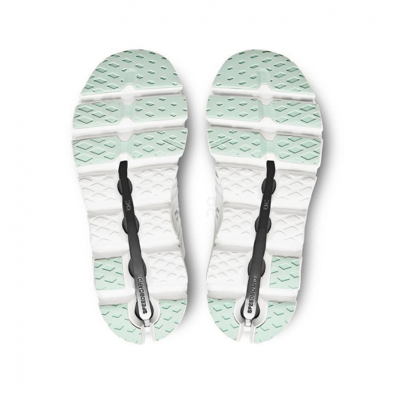 White / Turquoise On Cloudswift 3 Women's Road Running Shoes | USA_ON8297