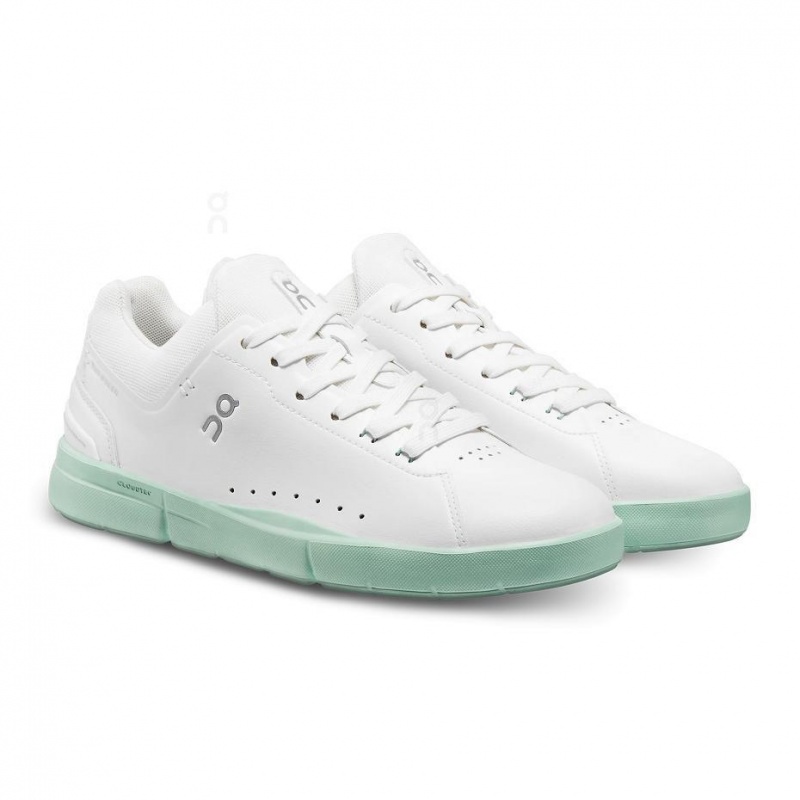 White / Turquoise On THE ROGER Advantage Women's Sneakers | USA_ON8195