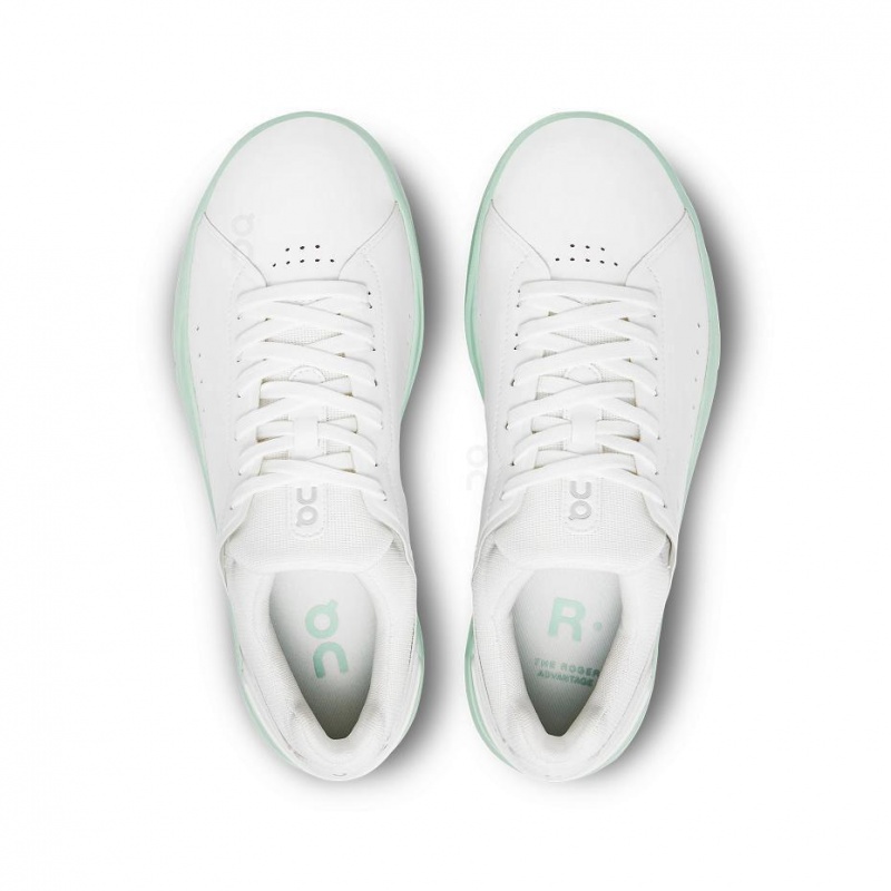 White / Turquoise On THE ROGER Advantage Women's Sneakers | USA_ON8195