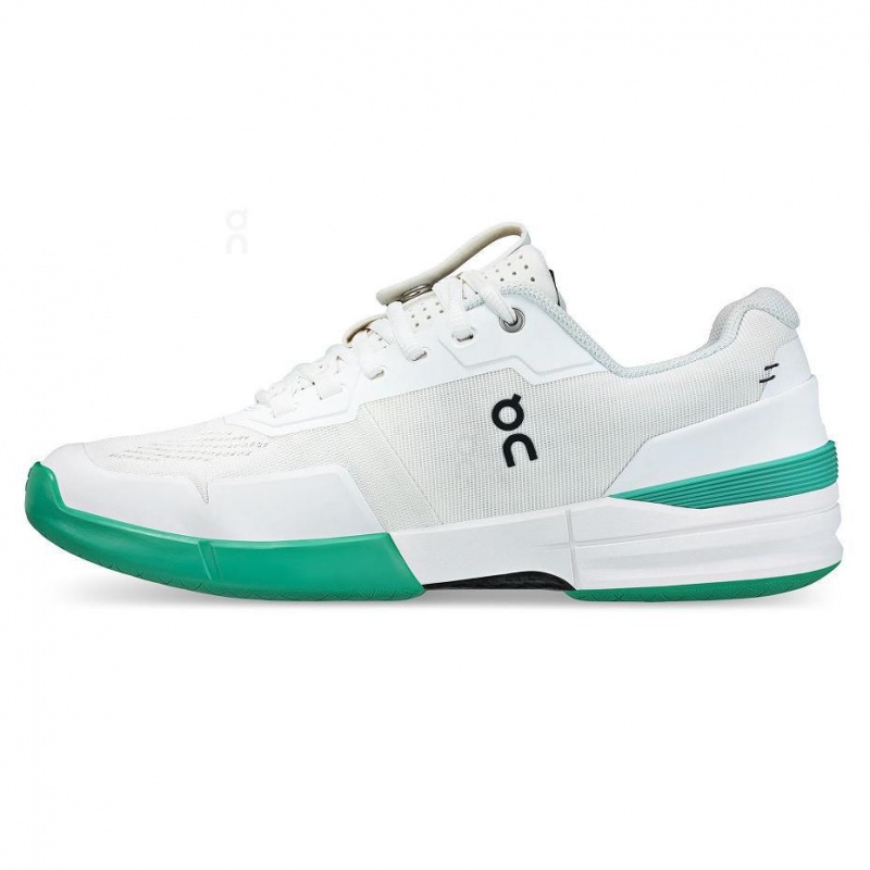 White / Turquoise On THE ROGER Pro Men's Tennis Shoes | USA_ON8915