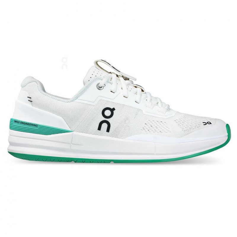 White / Turquoise On THE ROGER Pro Men\'s Tennis Shoes | USA_ON8915