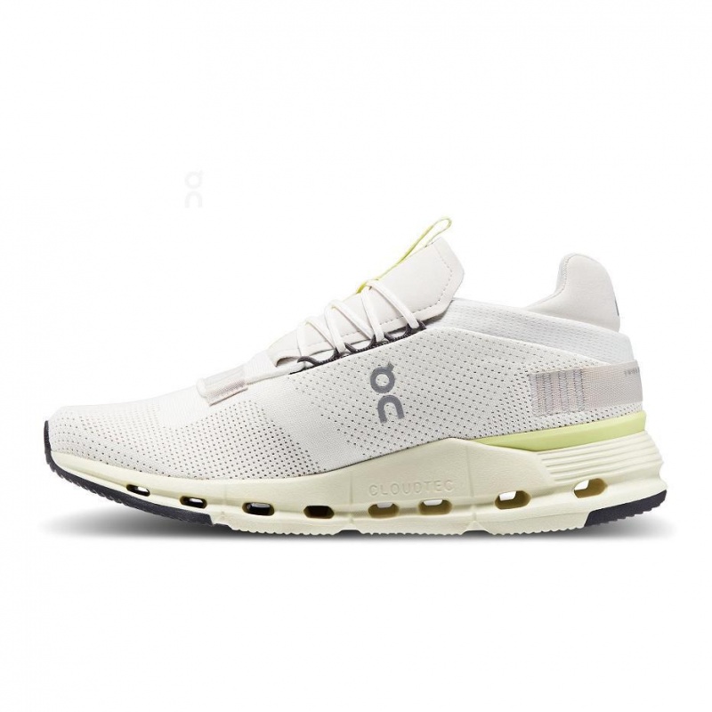 White / Yellow On Cloudnova Men's Sneakers | USA_ON8359