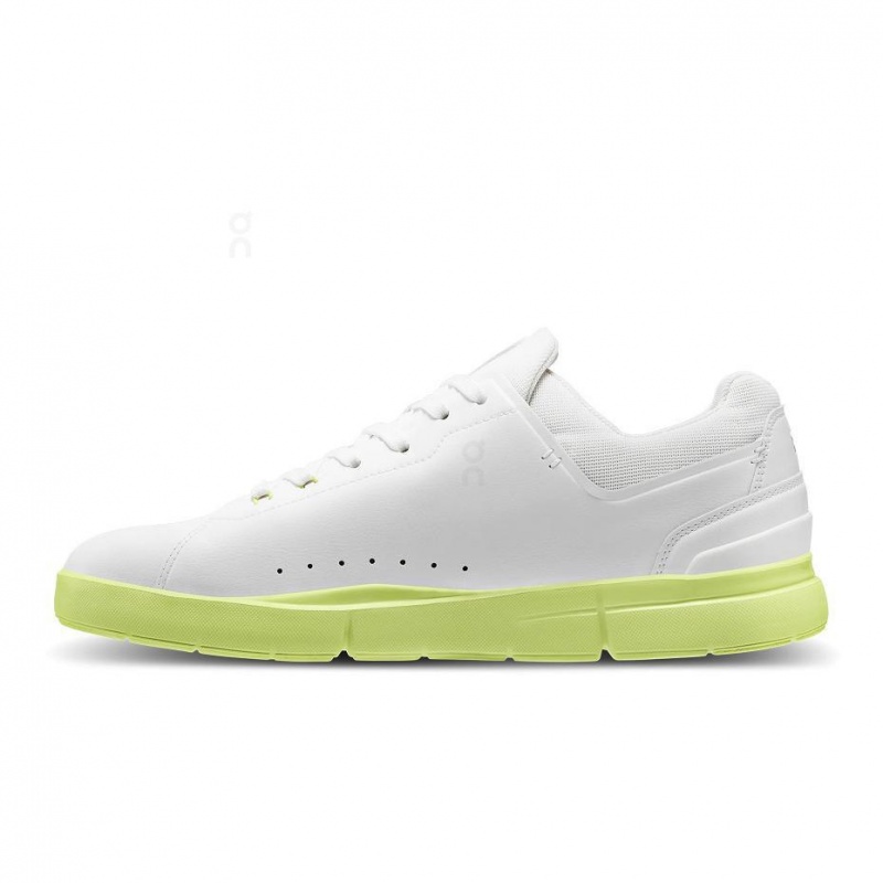 White / Yellow On THE ROGER Advantage Men's Sneakers | USA_ON8387