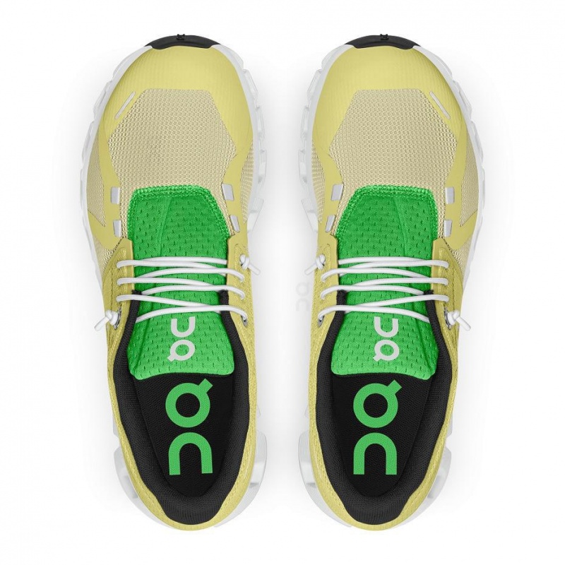 Yellow On Cloud 5 Push Women's Sneakers | USA_ON8685