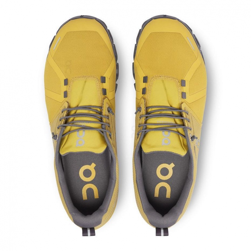Yellow On Cloud 5 Waterproof Men's Sneakers | USA_ON8594