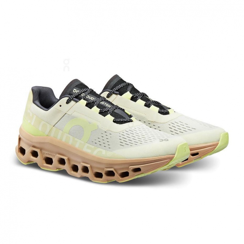 Yellow On Cloudmonster Men's Road Running Shoes | USA_ON8002