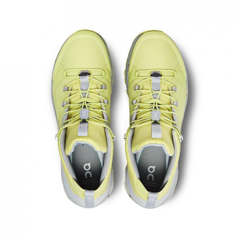 Yellow On Cloudtrax Waterproof Men's Hiking Boots | USA_ON8450