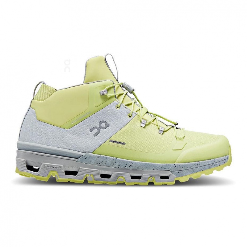 Yellow On Cloudtrax Waterproof Men\'s Hiking Boots | USA_ON8450