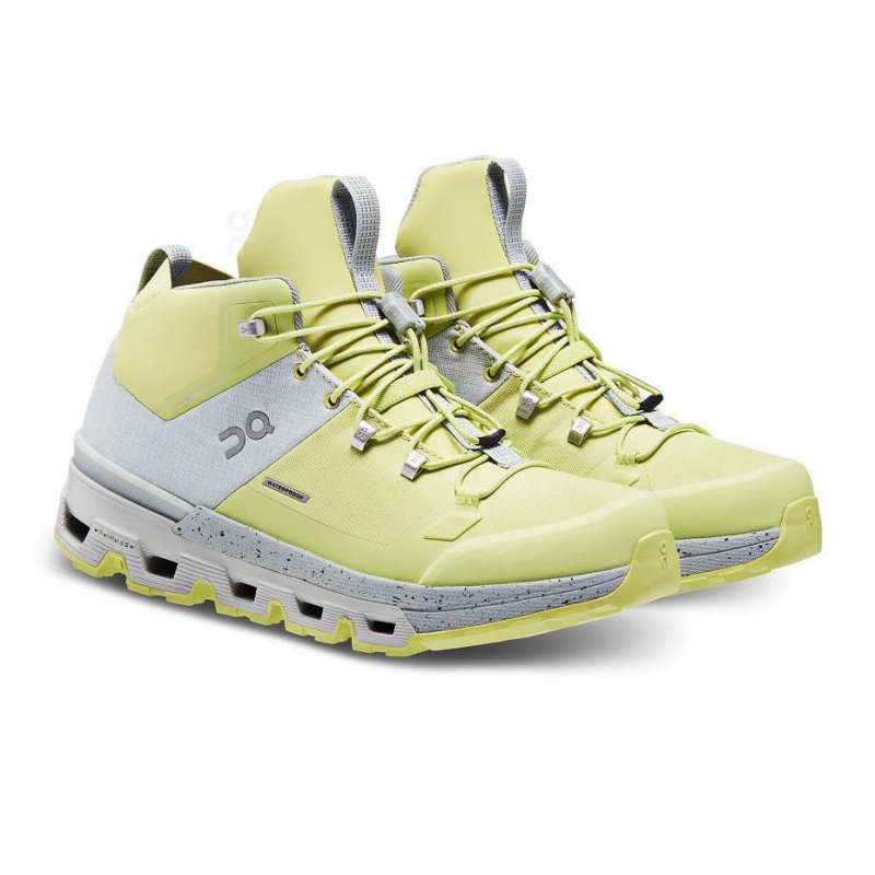 Yellow On Cloudtrax Waterproof Women's Hiking Boots | USA_ON8828