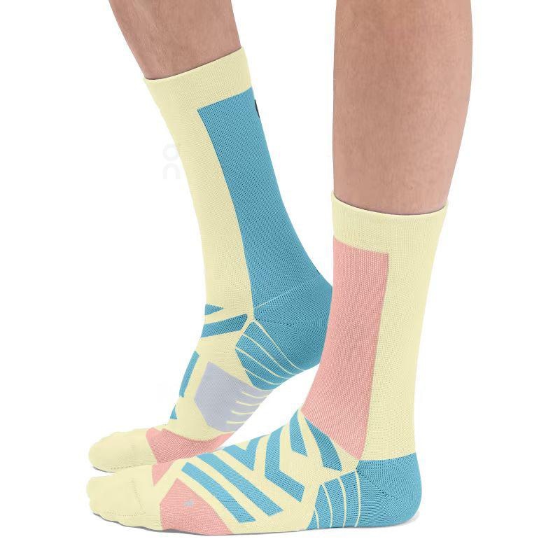 Yellow On Performance High Men\'s Socks | USA_ON8016