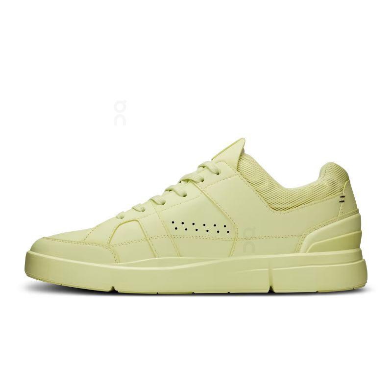 Yellow On THE ROGER Clubhouse Men's Sneakers | USA_ON8621