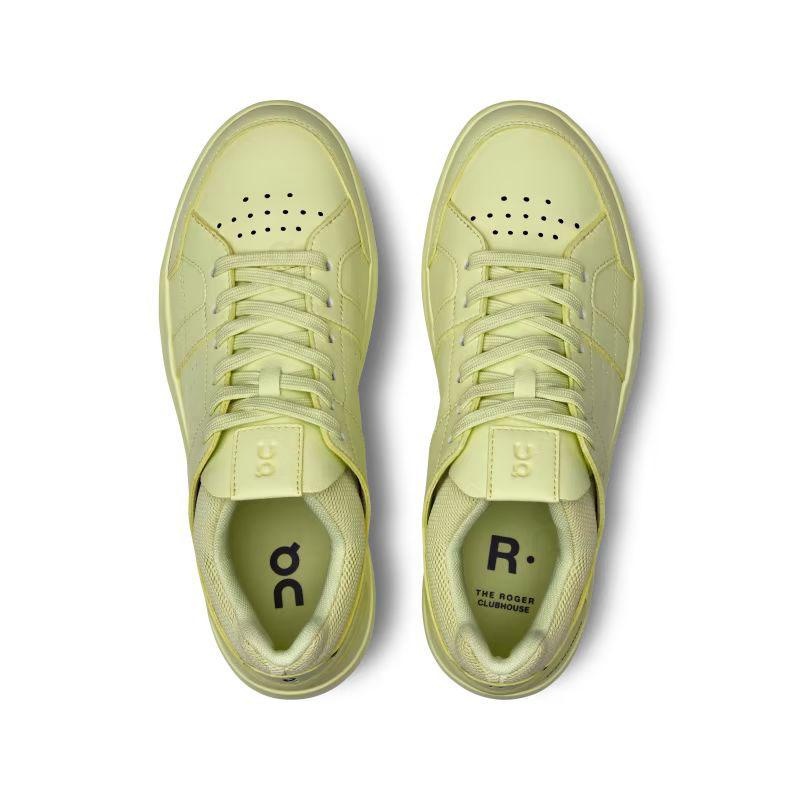 Yellow On THE ROGER Clubhouse Women's Sneakers | USA_ON8190