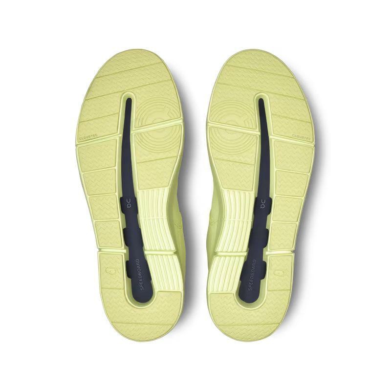 Yellow On THE ROGER Clubhouse Women's Sneakers | USA_ON8190