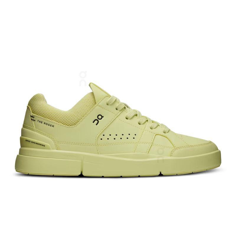 Yellow On THE ROGER Clubhouse Women\'s Sneakers | USA_ON8190